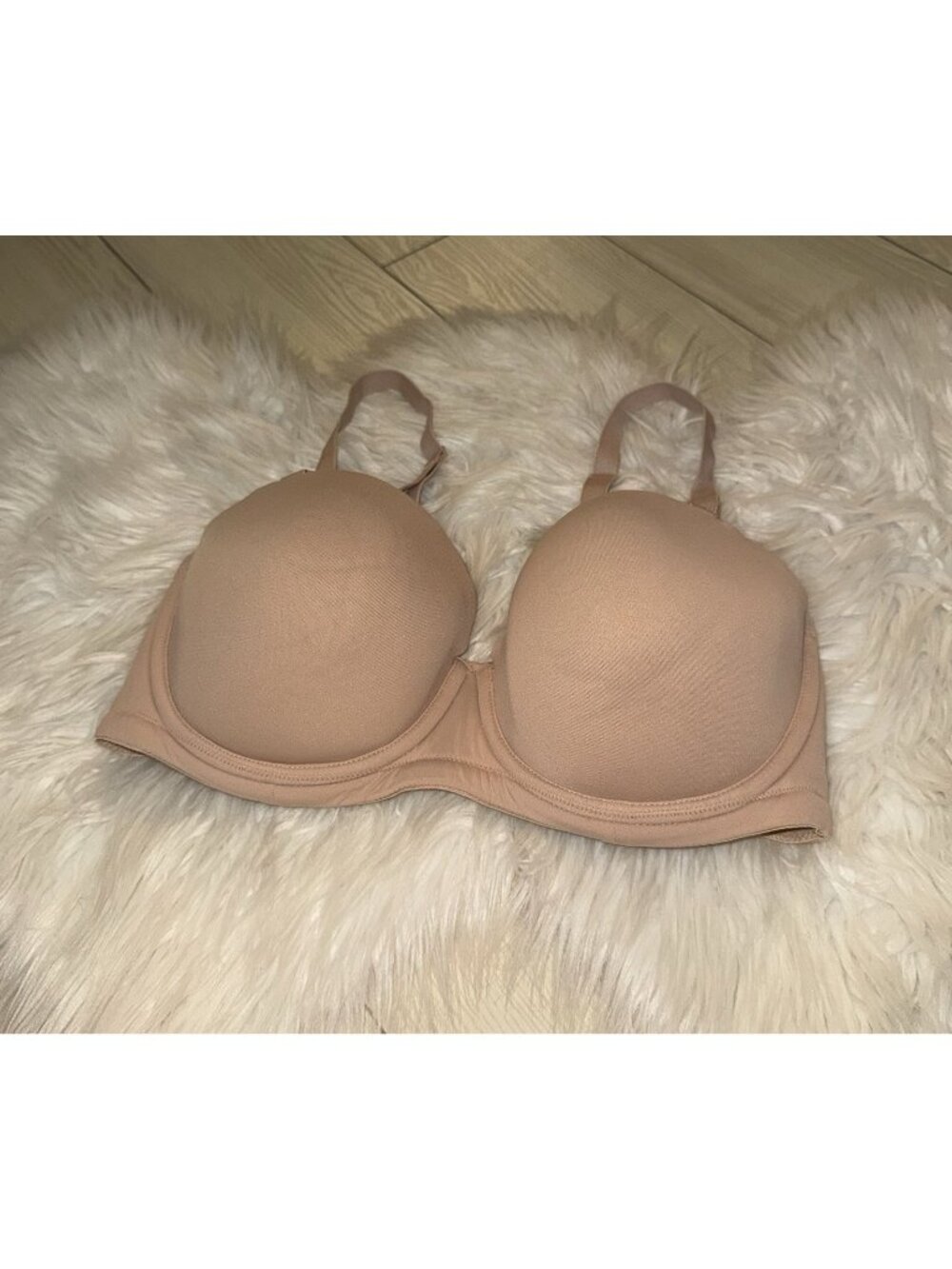 Wacoal 854119 Red Carpet Multi-Way Strapless Bra Lined UW Womens 36DD Tan